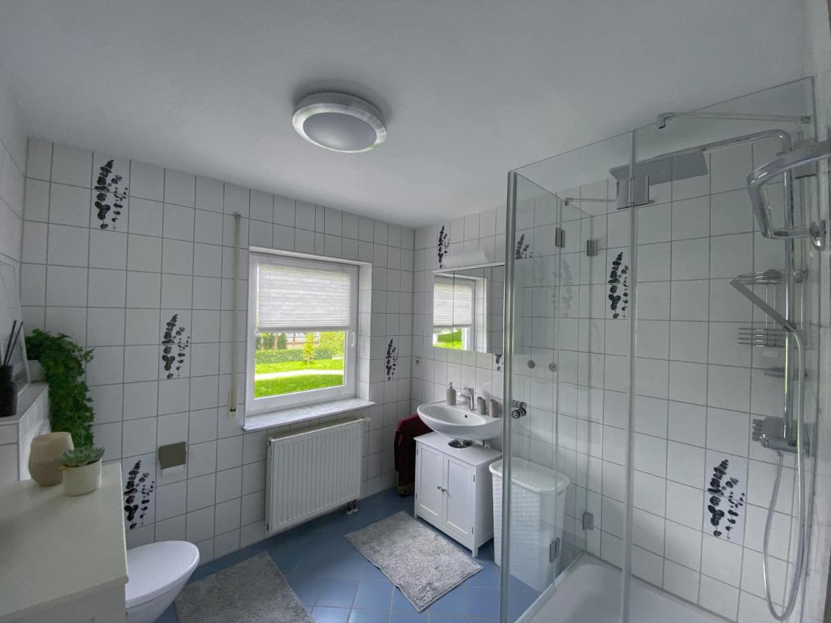 Schoene Wohnung Mit Terrasse & Blick Ins Gruene Dormettingen Esterno foto